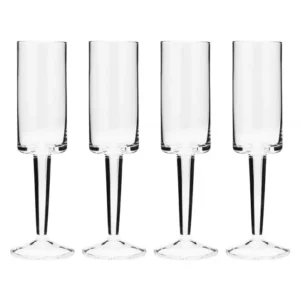 CHAMPAGNE FLUTE SET OF 4 \ Ascend