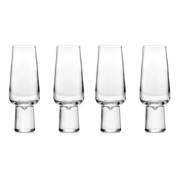 CHAMPAGNE FLUTE SET OF 4 \ Aura