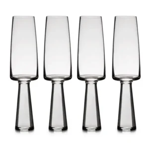 CHAMPAGNE FLUTE SET OF 4 \ Baobab