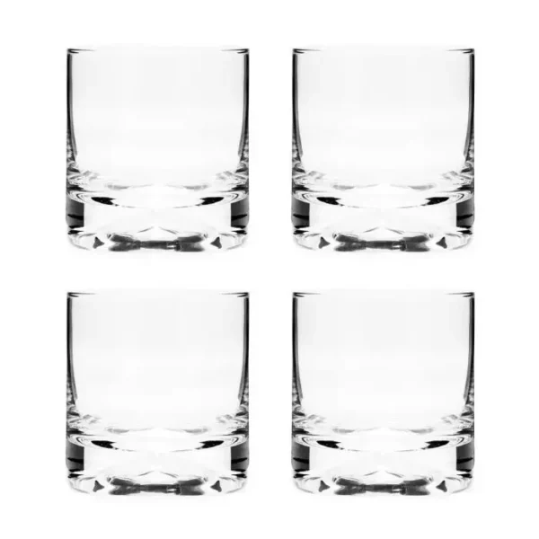 TUMBLER GLASS SET OF 4 \ Ascend