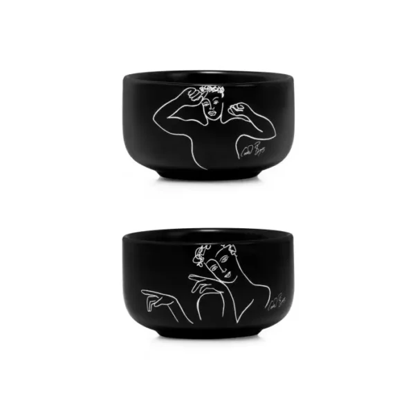 SMALL BOWL SET OF 2 \ Hey You!