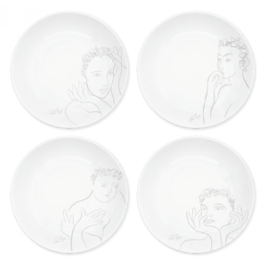 CEREAL / SOUP BOWL SET OF 4 (Sketchbook Grey)