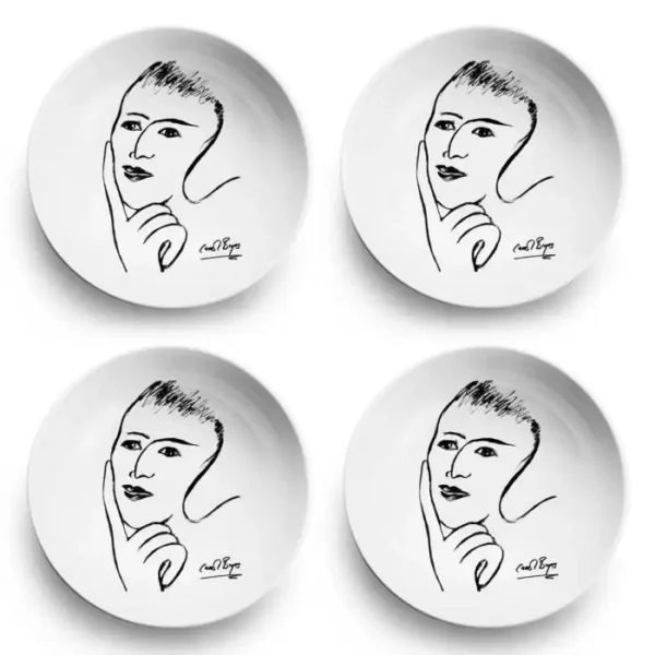 CEREAL / SOUP BOWL SET OF 4 (Distant Memory)