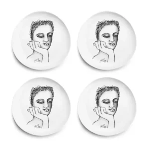 DINNER PLATE SET OF 4 \ Just A Thought