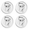 SIDE PLATE SET OF 4 \ Hidden Charms