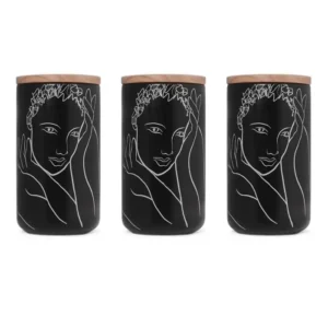 CANISTER LARGE SET OF 3 \ Full of Grace