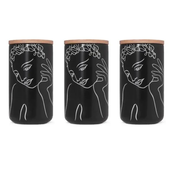 CANISTER LARGE SET OF 3 \ Reminisce