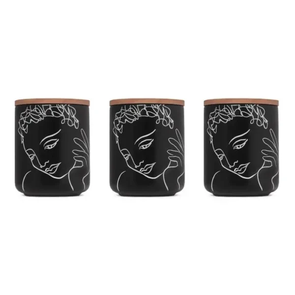 CANISTER SMALL SET OF 3 \ Reminisce