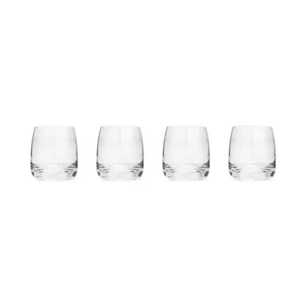 WHISKEY GLASS SET OF 4 \ Ripple