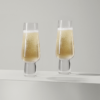 CHAMPAGNE FLUTE SET OF 4 \ Aura