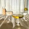 CHAMPAGNE COUPE SET OF 4 \ Aura