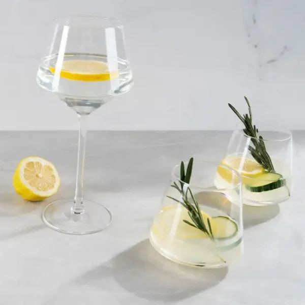 STEMLESS GLASS SET OF 4 \ Edge