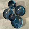 SIDE PLATE SET OF 4 \ Indigo Blues