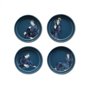 CEREAL / SOUP BOWL SET OF 4 (Indigo Blues)