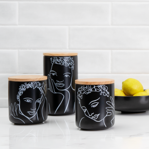 CANISTER SMALL SET OF 3 \ Reminisce