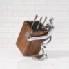 KNIFE BLOCK HOLDER \ Look Sharp!