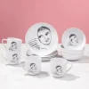 CEREAL / SOUP BOWL SET OF 4 (Let's Face It!)