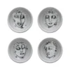 CEREAL / SOUP BOWL SET OF 4 (Succulent Faces)