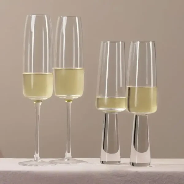 CHAMPAGNE FLUTE SET OF 4 \ Baobab