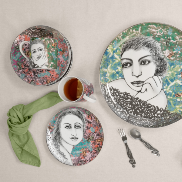 SIDE PLATE SET OF 2 \ Luscious