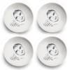 CEREAL / SOUP BOWL SET OF 4 (Let's Face It!)