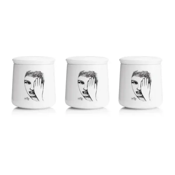 CANISTER SET OF 3 \ Eye For Detail