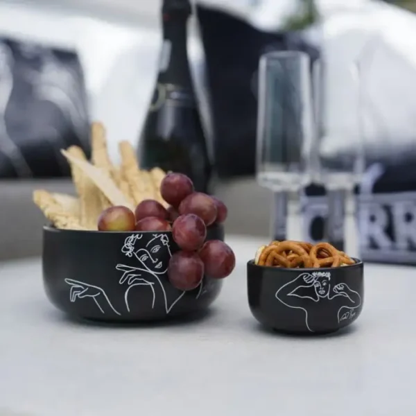 MEDIUM BOWL SET OF 2 \ Hey You!