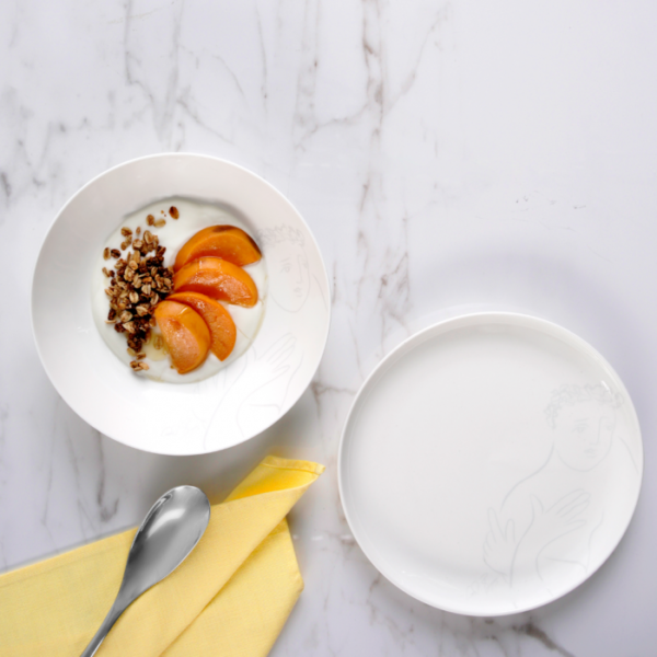 CEREAL / SOUP BOWL SET OF 4 (Sketchbook Grey)