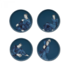 SIDE PLATE SET OF 4 \ Indigo Blues