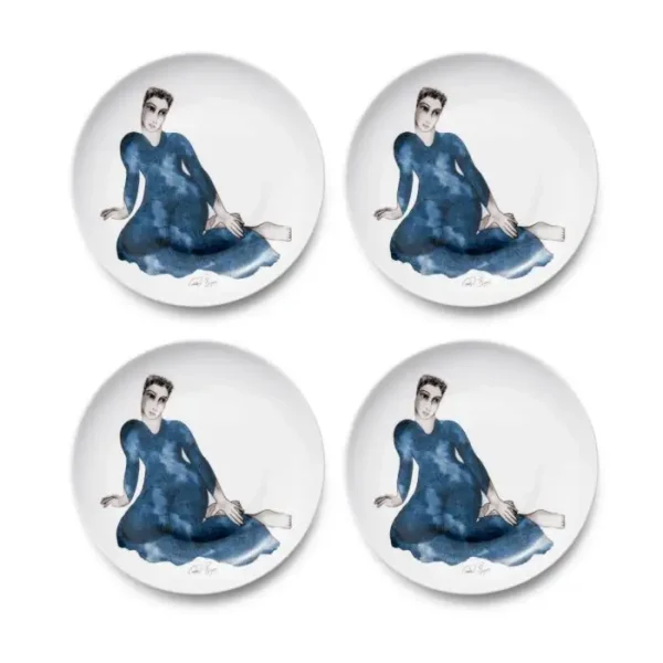 SIDE PLATE SET OF 4 \ Spellbinding